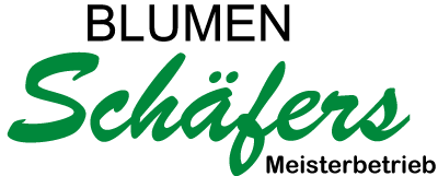 Blumen Schaefers Logo mit Link zur Startseite